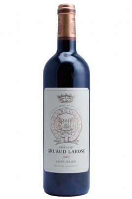 金玫瑰酒庄干红葡萄酒 Chateau Gruaud-Larose 2007
